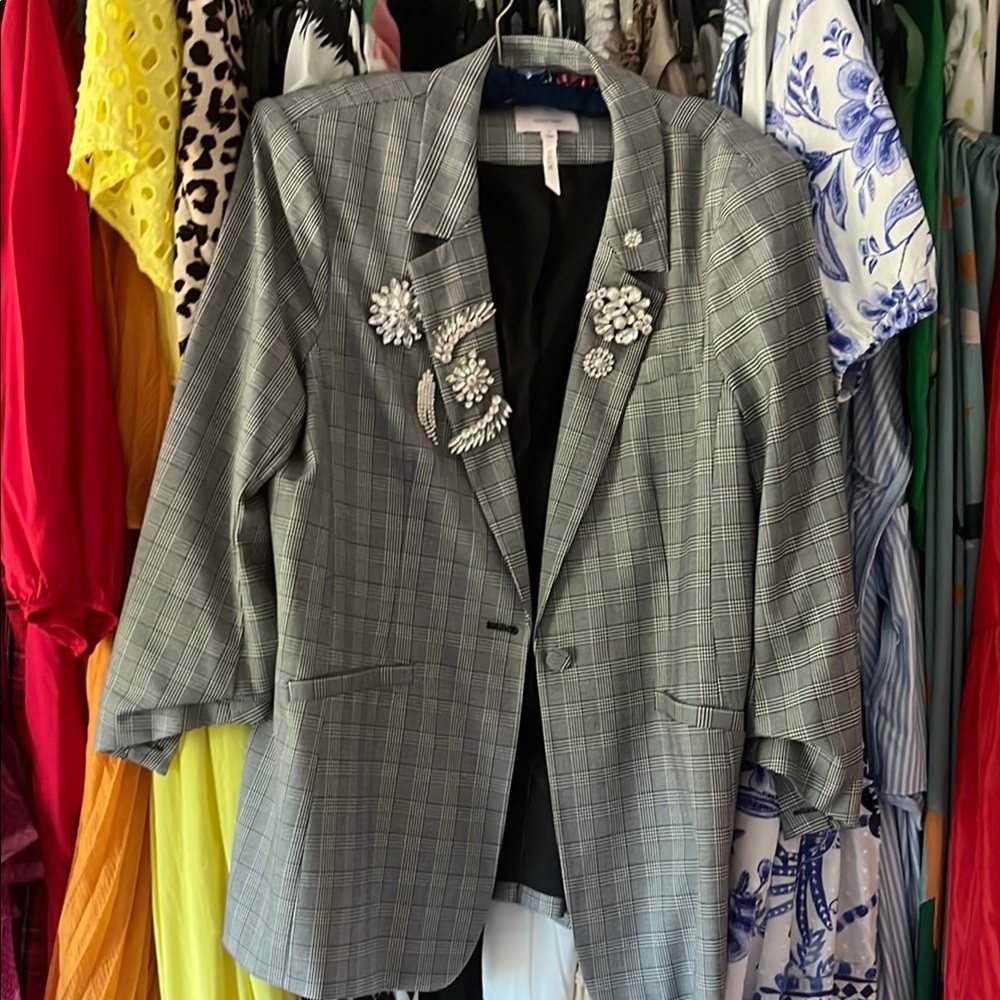 Cinq a Sept Khloe Blazer with Embellishments